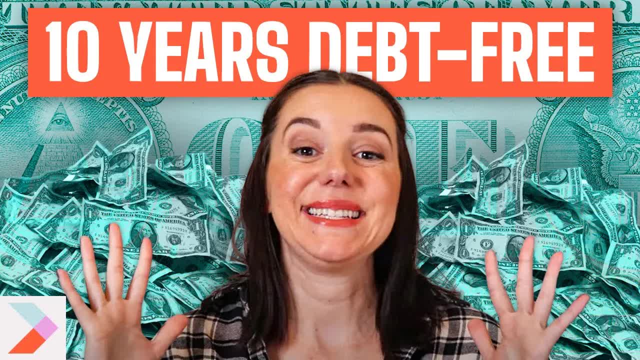 Video thumbnail for Debt Free Millennials: 10 years debt free - life changes & budgeting tips!