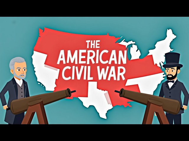 Video thumbnail for 1860–1865: The Civil War That Divided America and Rebuilt a Nation #historyfacts #AmericanHistory