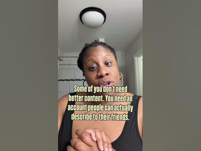 Video thumbnail for You need a clear bio on social media #contentcreator #socialmediamarketingtips  #contentcoach