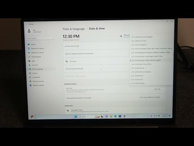 Video thumbnail for Chuwi GemiBook Time Zone Adjustment: How to Set the Correct Time Zone