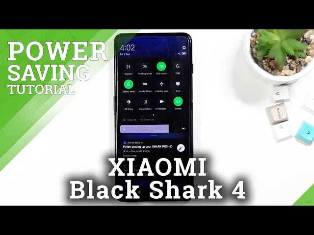 Video thumbnail for How to Enable Power Saving Mode on XIAOMI Black Shark 4 - Show Battery Level