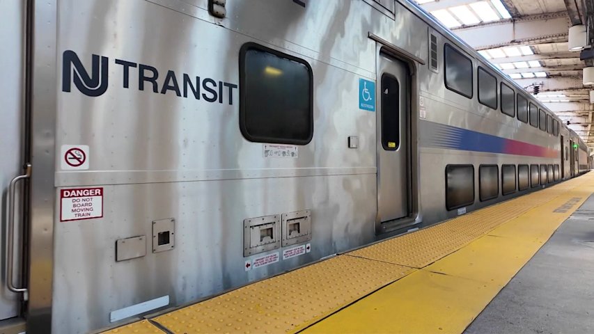 Video thumbnail for NJ Transit running smoothly - but below capacity - for World Cup