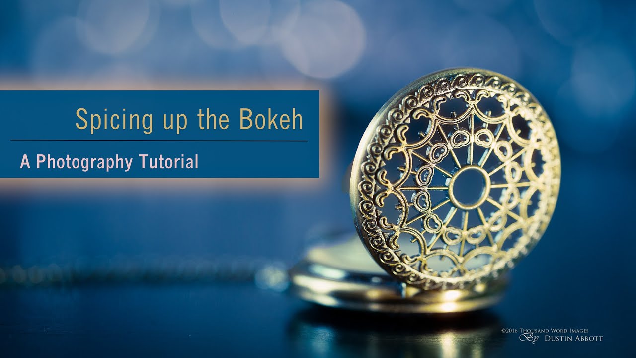 Video thumbnail for Spicing up the Bokeh | Common Items, Uncommon Bokeh