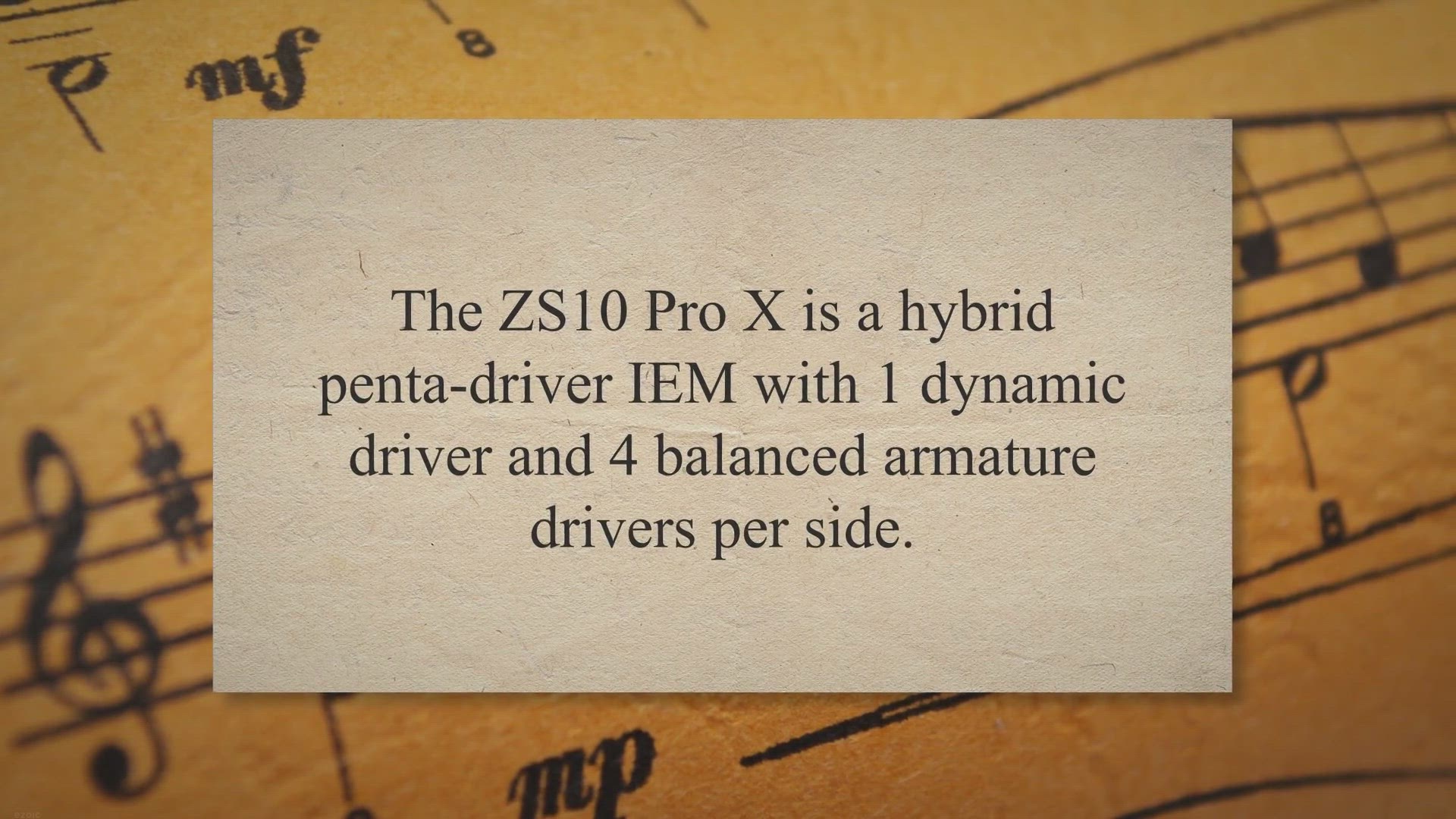 Video thumbnail for KZ ZS10 Pro X Review