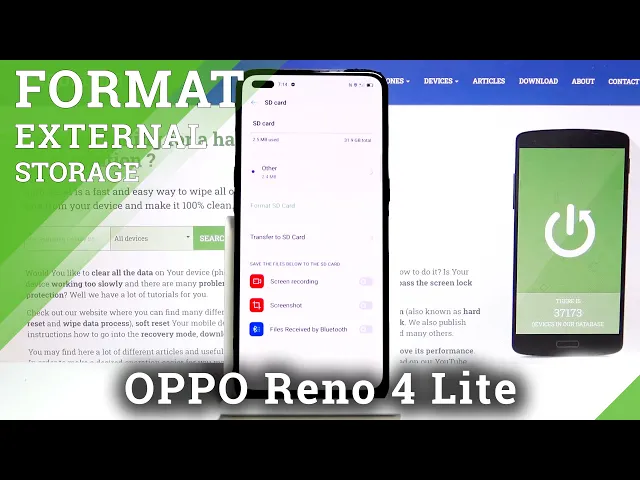 Video thumbnail for How to Format SD Card in OPPO Reno 4 Lite – Erase Memory Card Data