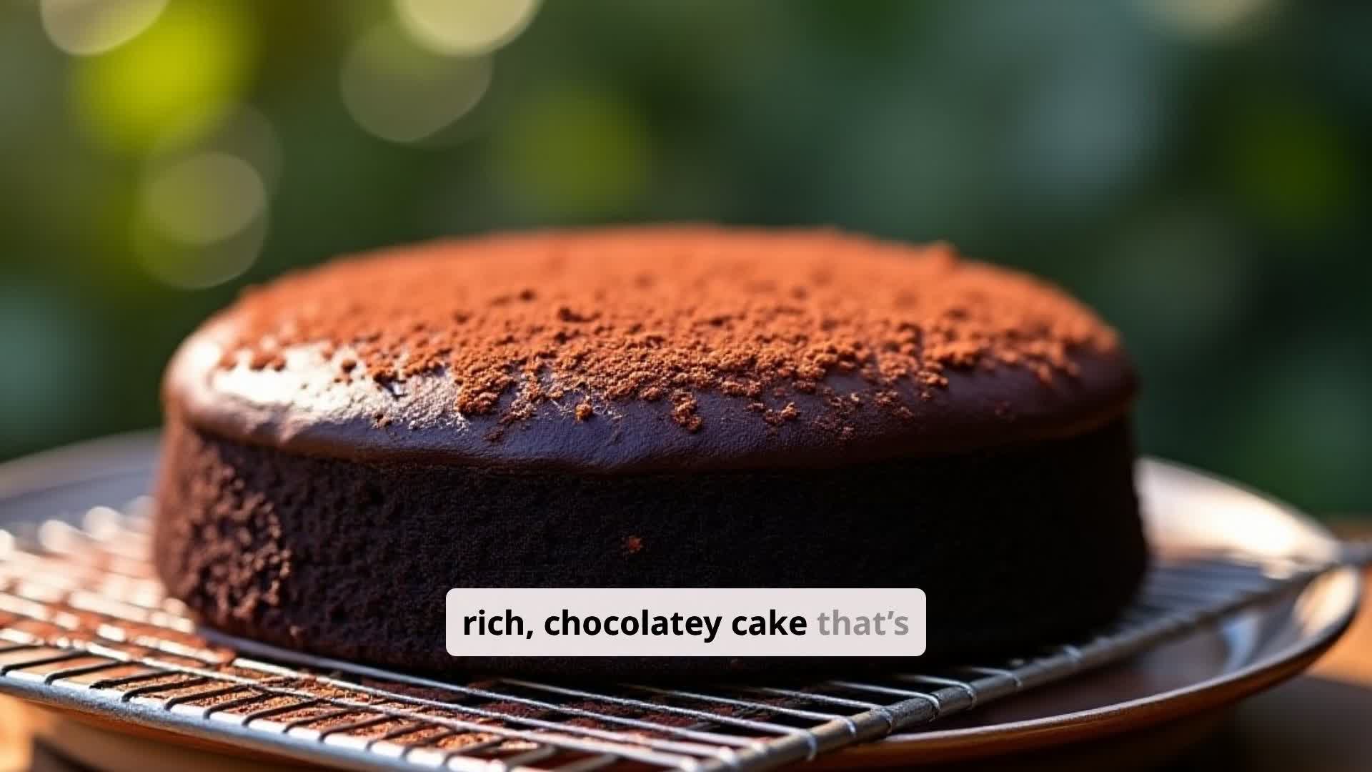 Video thumbnail for Best Sugar-Free Chocolate Cake – Rich, Moist & Guilt-Free