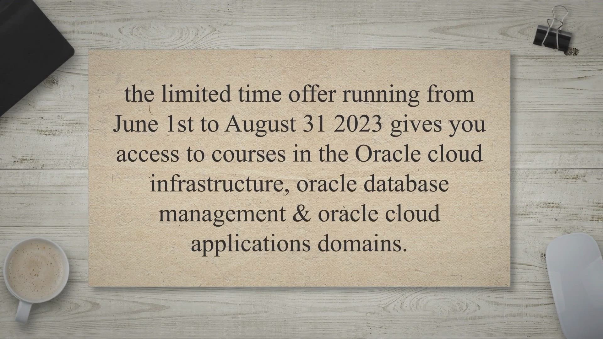 Video thumbnail for Free certification for oracle cloud infrastructure 2023.