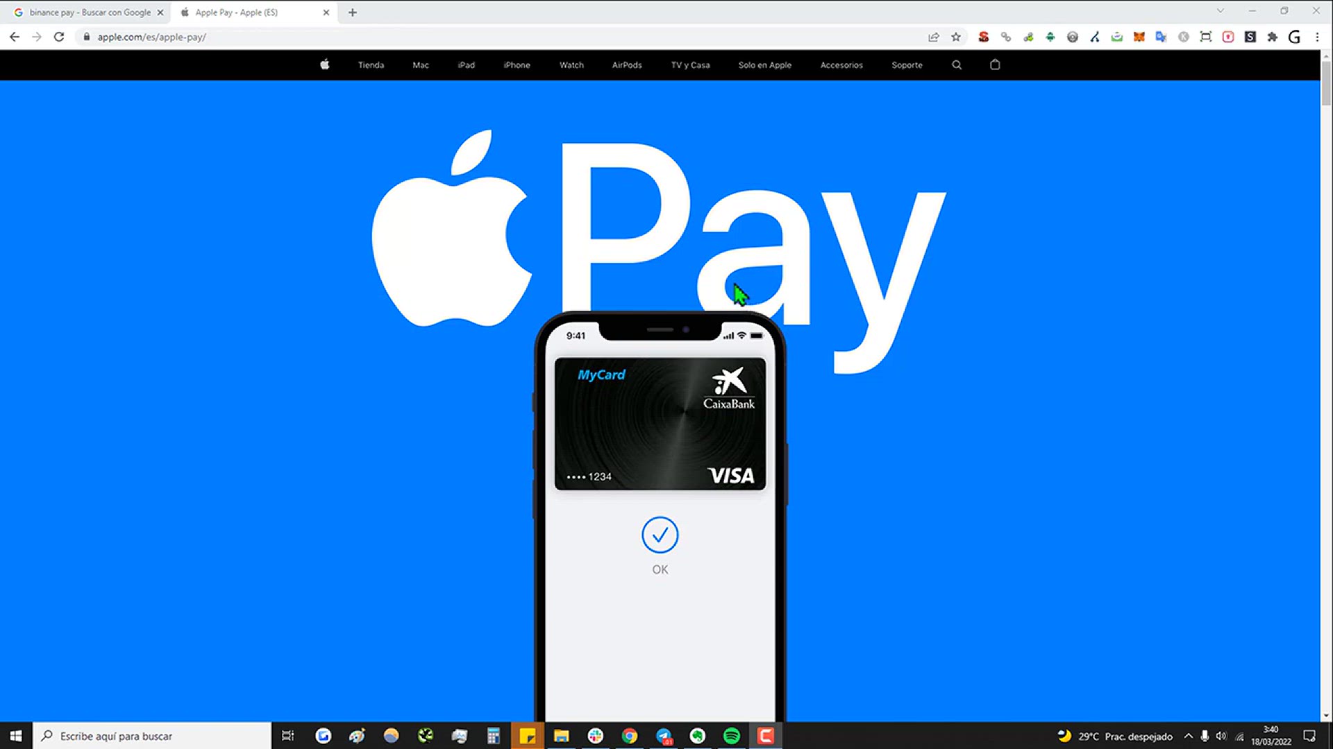 Video thumbnail for ➤ Qué es APPLE PAY y Cómo Funciona 2024 ❓