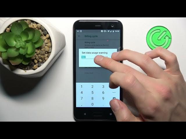 Video thumbnail for How to Set a Mobile Data Limit on HTC U11 Life