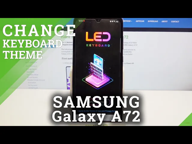 Video thumbnail for How to Download LED Keyboard on SAMSUNG Galaxy A72 – Apply LED Keyboard Lighting