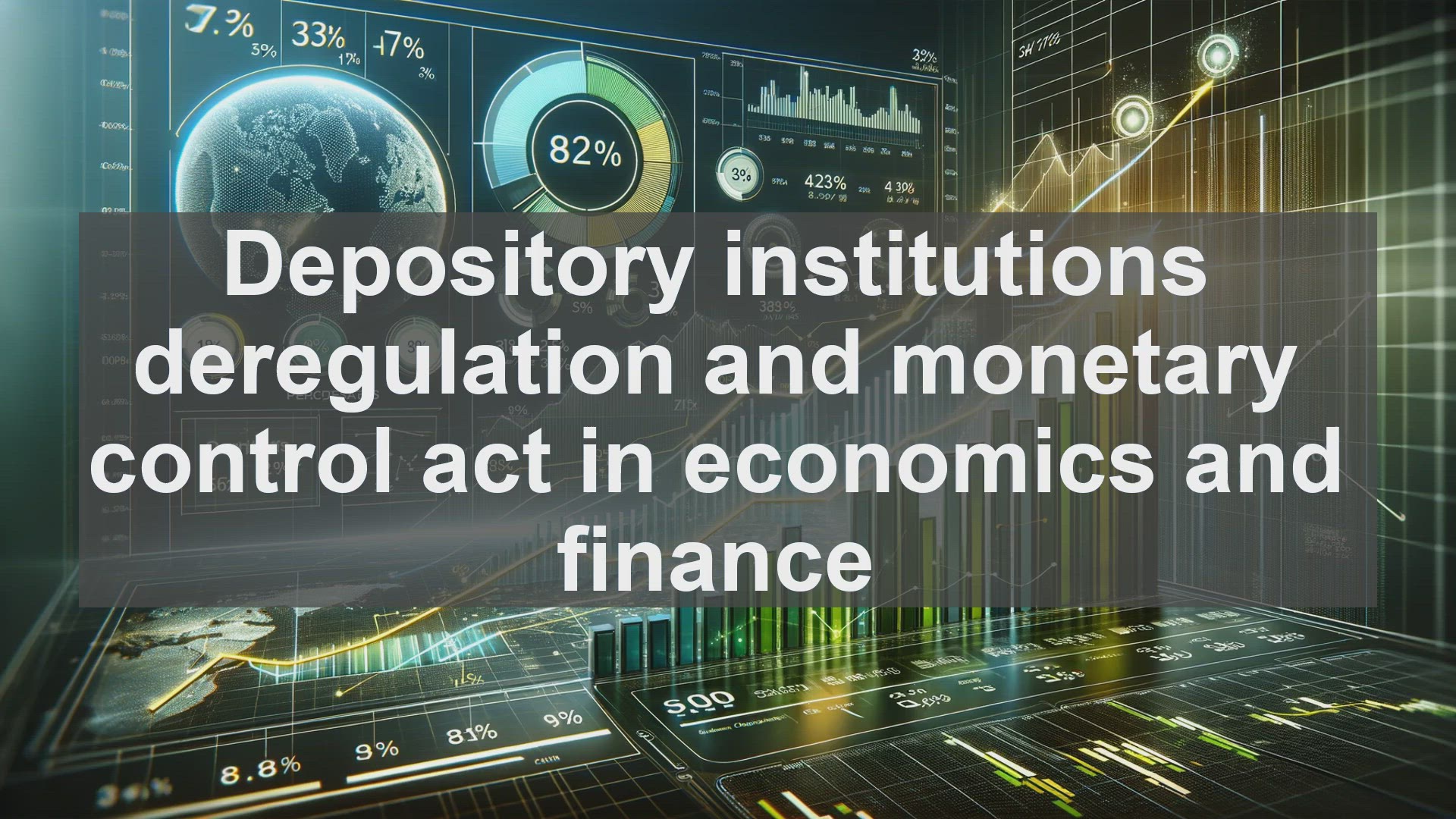 'Video thumbnail for Depository institutions deregulation and monetary control act in economics and finance'