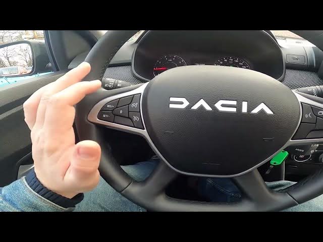 Video thumbnail for How to Enable or Disable Cruise Control in Dacia Sandero III ( 2021 – now )