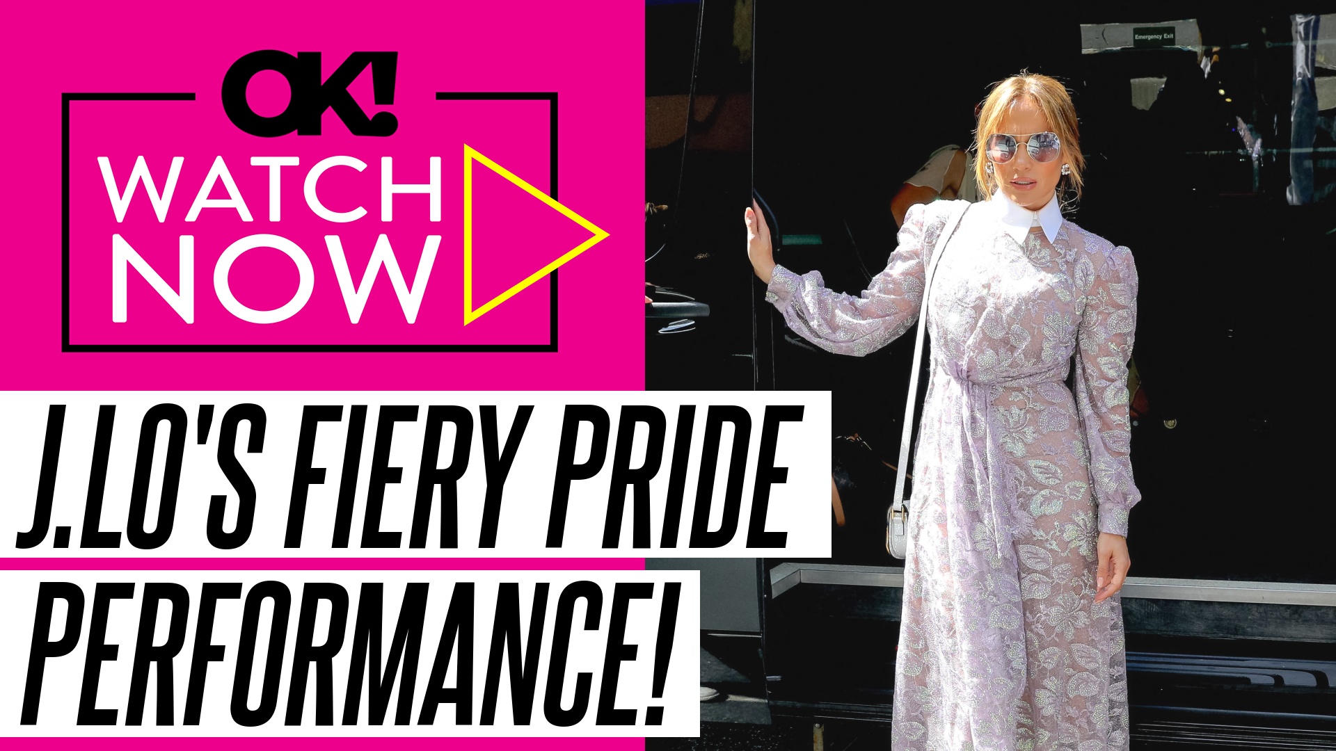 Video thumbnail for Jennifer Lopez Flaunts Sculpted Abs in Fiery Flame Thong During World Pride Performance: Watch