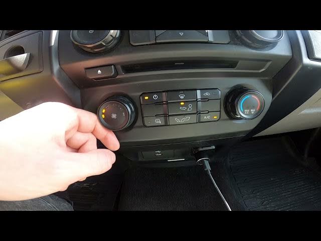 Video thumbnail for How to Enable or Disable MAX AC in Ford F150 XIII Gen ( 2014 - now ) - Turn AC On or Off