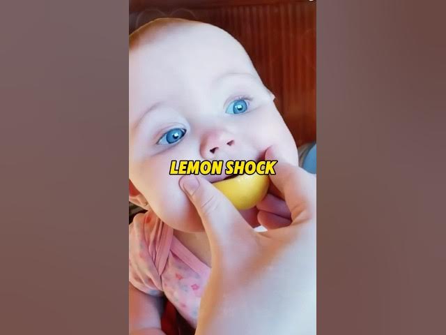 Video thumbnail for Baby vs. Lemon: The Sour Face You Can't Miss! #funny #baby #memes #shorts #viralvideos