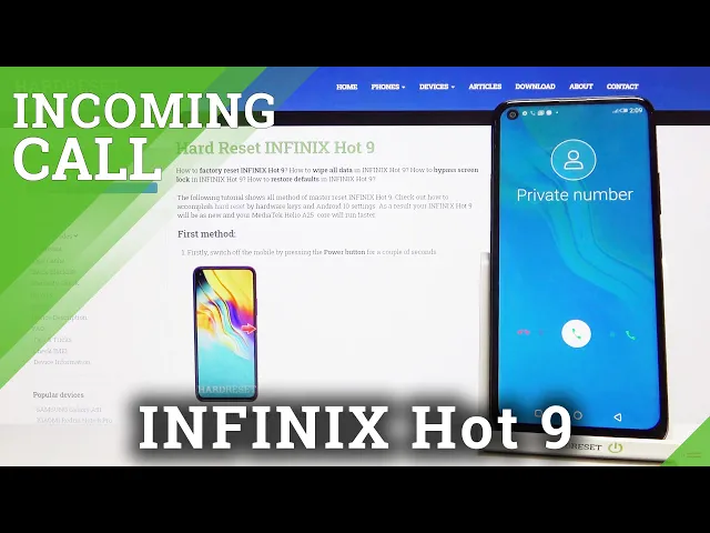 Video thumbnail for Infinix Hot 9 - Incoming Call Animation & Ringtone