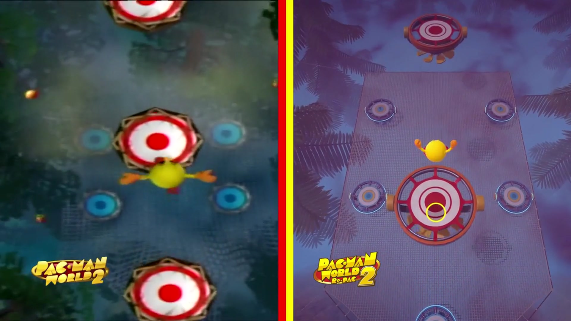 'Video thumbnail for Pac-Man World 2 Re-Pac - Official Graphics Comparison Trailer'