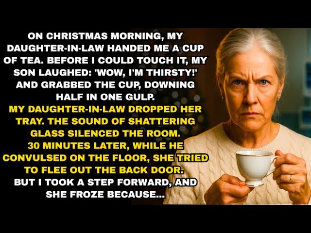 Video thumbnail for On Christmas, My Daughter-in-Law Gave Me Tea. My Son Drank It Instead. 30 Mins Later, He Started...