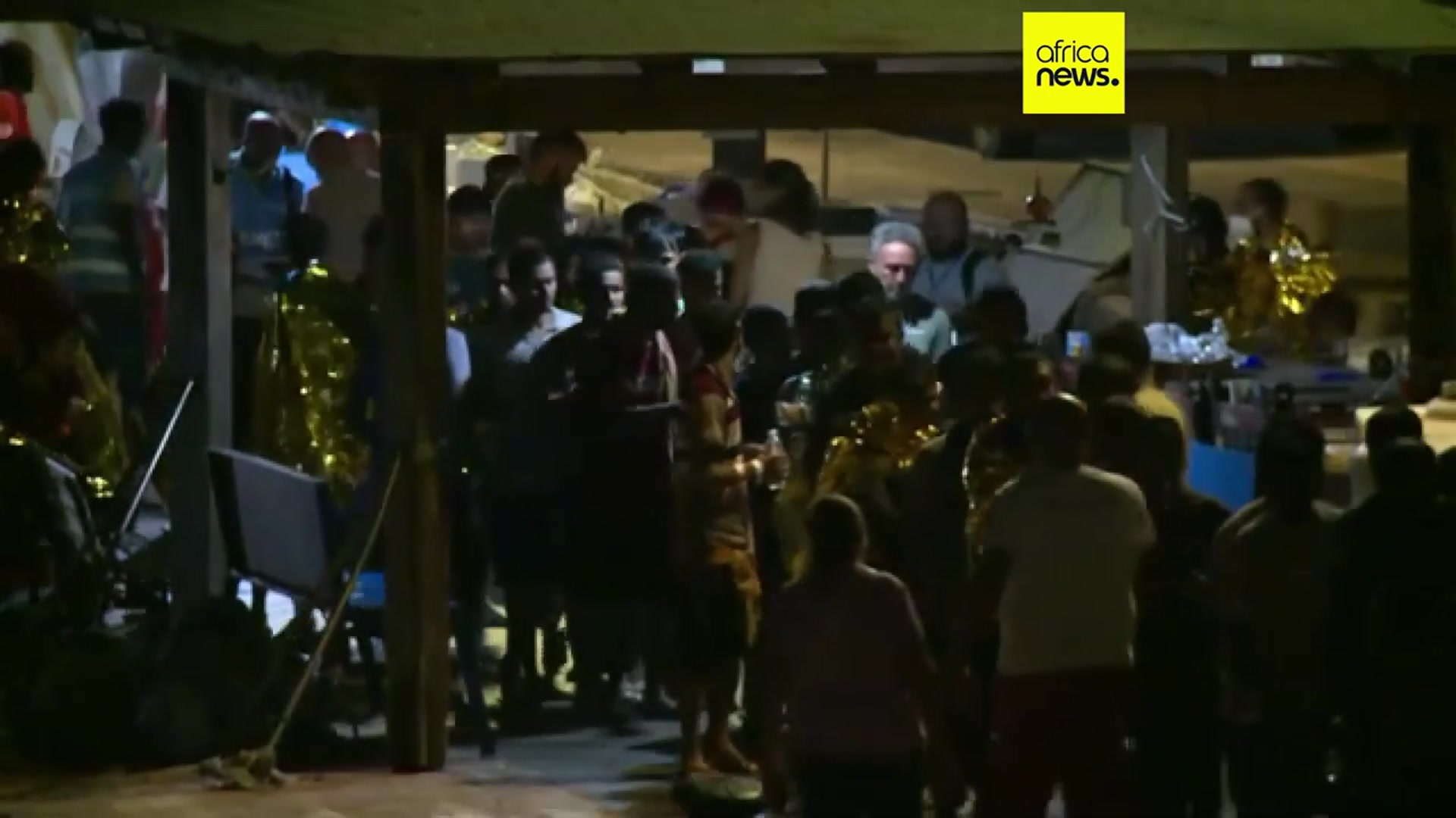 'Video thumbnail for 27 migrants drown off Lampedusa, dozens rescued'