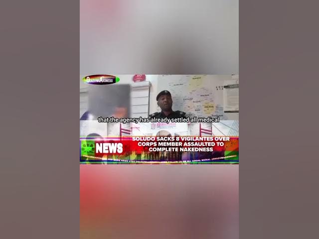 Video thumbnail for Soludo Sacks 8 Vigilantes Over Corps Member Assaulted To Complete Nakedness