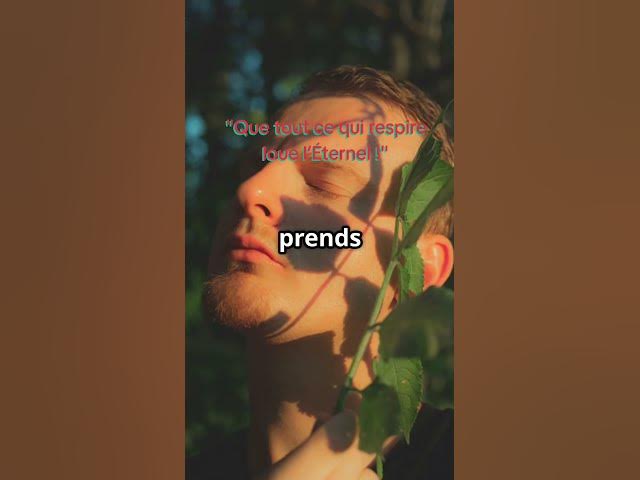 Video thumbnail for Une courte prière puissante inspirée du Psaume 150, pour élever le nom de Dieu avec tout son être.