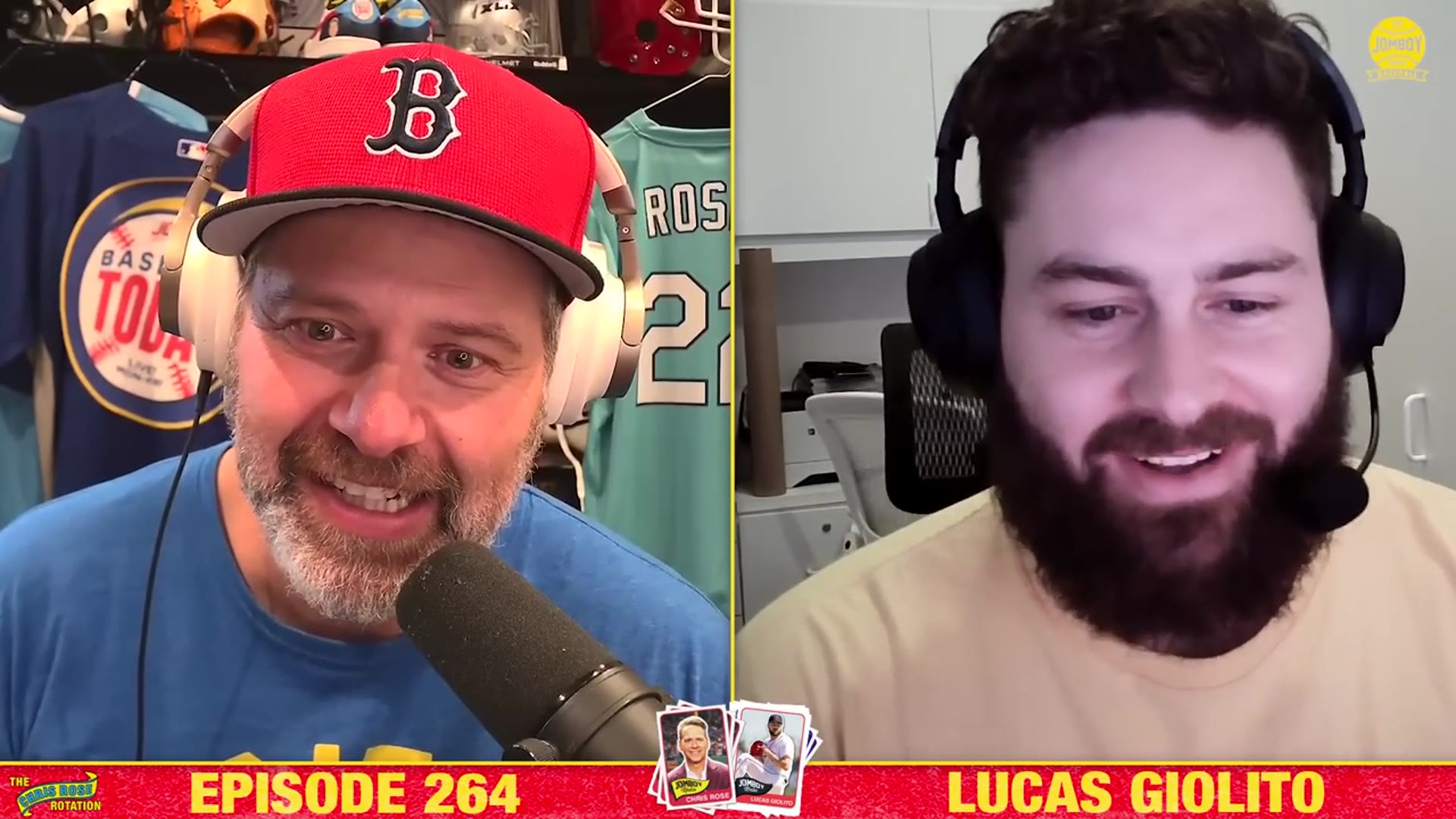 Video thumbnail for 264 | Lucas Giolito is more determined than ever for the 2025 season | The Chris Rose Rotation