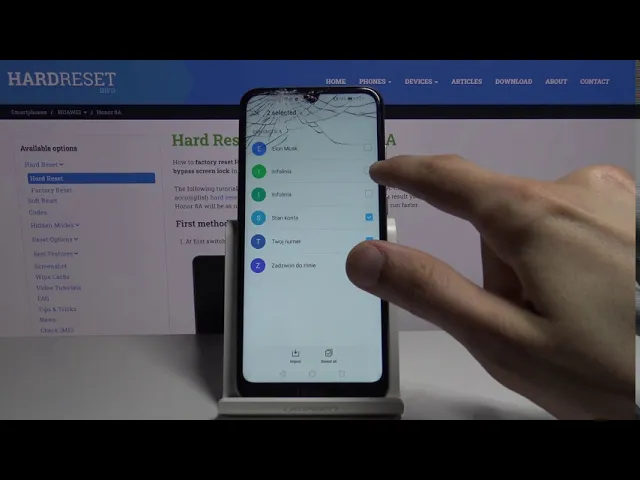 Video thumbnail for How to Copy Contacts on Huawei Honor 8A - Move Contacts from SIM to Device