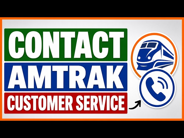 Video thumbnail for How To Contact Amtrak Customer Service? [in 2026]
