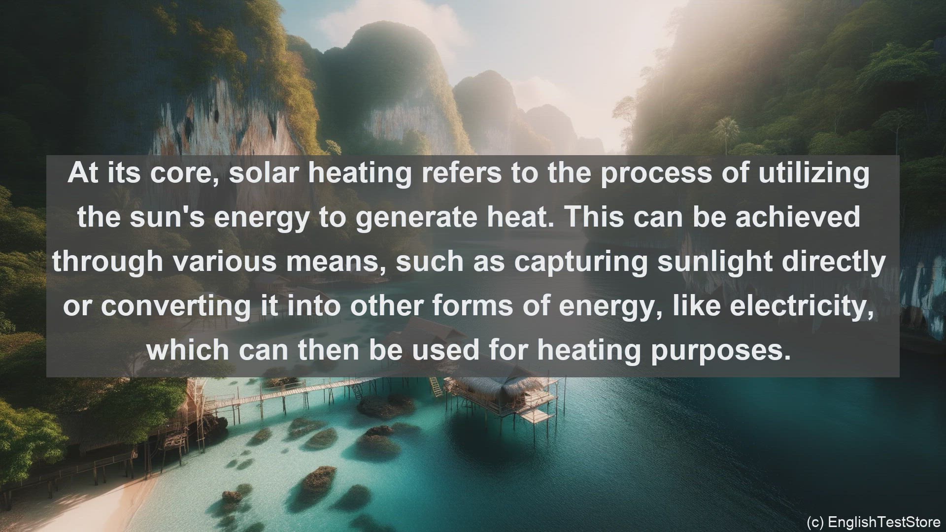 'Video thumbnail for Solar heating in science  definition and examples'