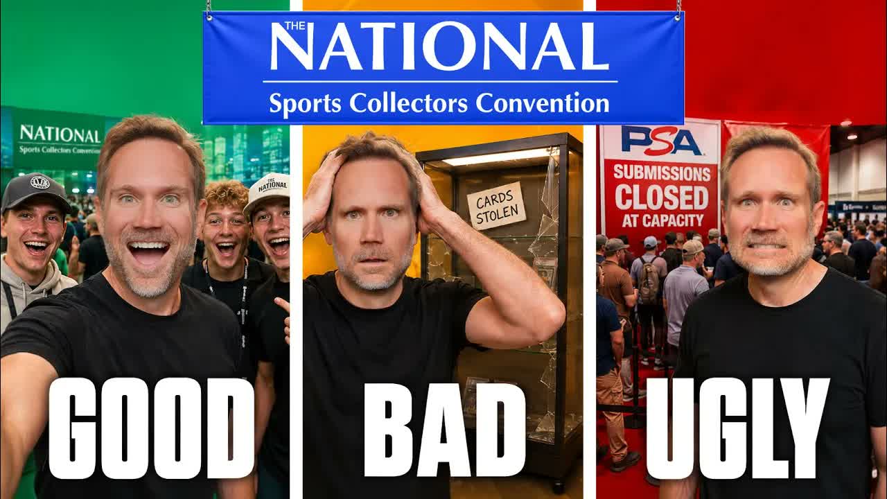 Video thumbnail for Sports Card Investor: Everything That Went RIGHT and WRONG at The National!