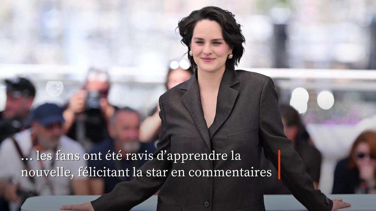 Video thumbnail for Noémie Merlant, devenue maman, dévoile une image de son bébé.