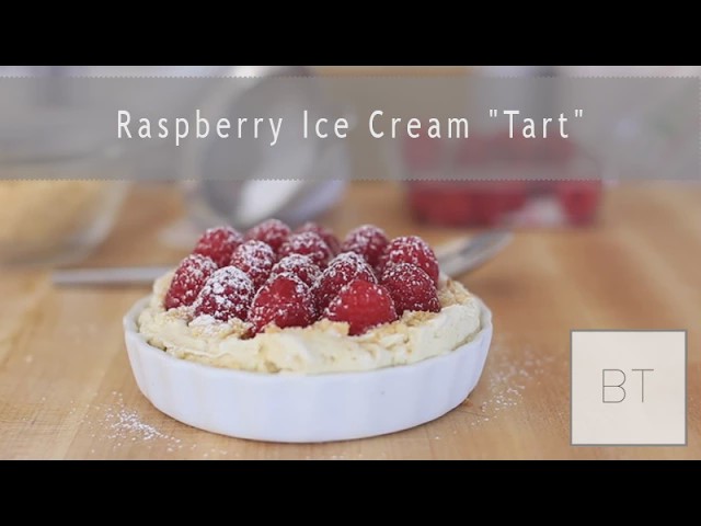 Video thumbnail for Raspberry Ice Cream "Tart" | Byron Talbott