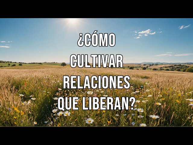 Video thumbnail for ¿Cómo Cultivar Relaciones que Liberan