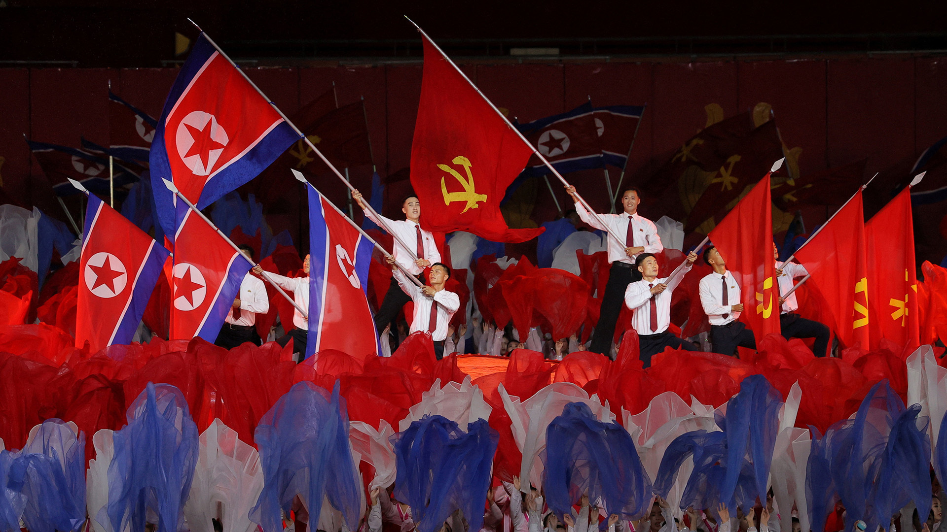 'Video thumbnail for North Korea marks ruling party’s 80th anniversary with huge ceremony'