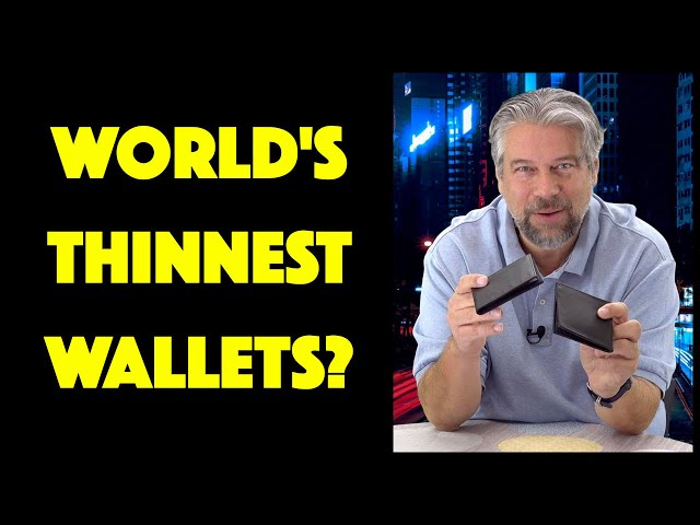 Video thumbnail for Allett ID Wallets w/ RFID Shielding REVIEW