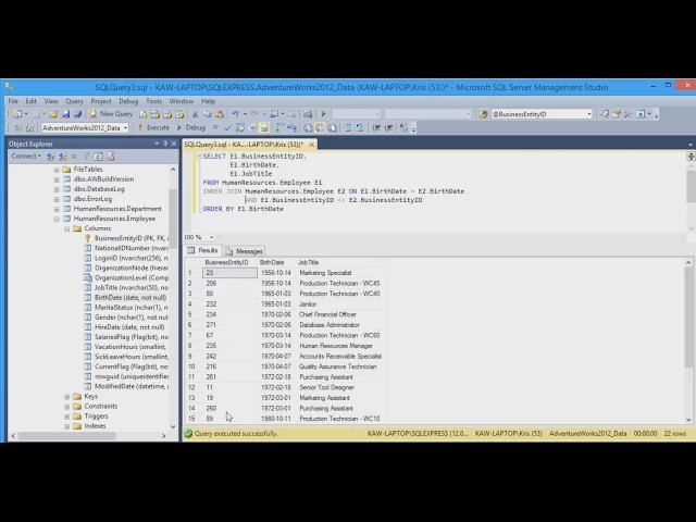 Video thumbnail for PLC2 v2 - Practical Uses of Combining Data: Find Duplicates | Essential SQL