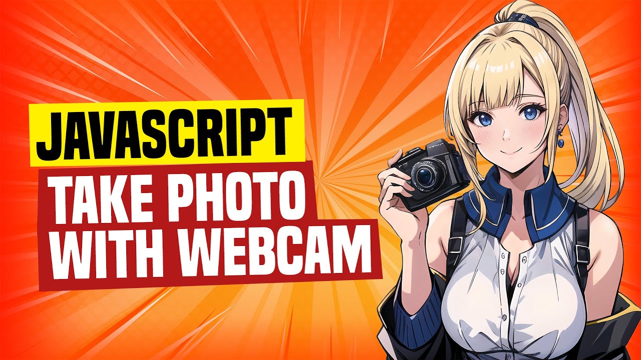 'Video thumbnail for Javascript Take Photo With Webcam (Simple Example)'