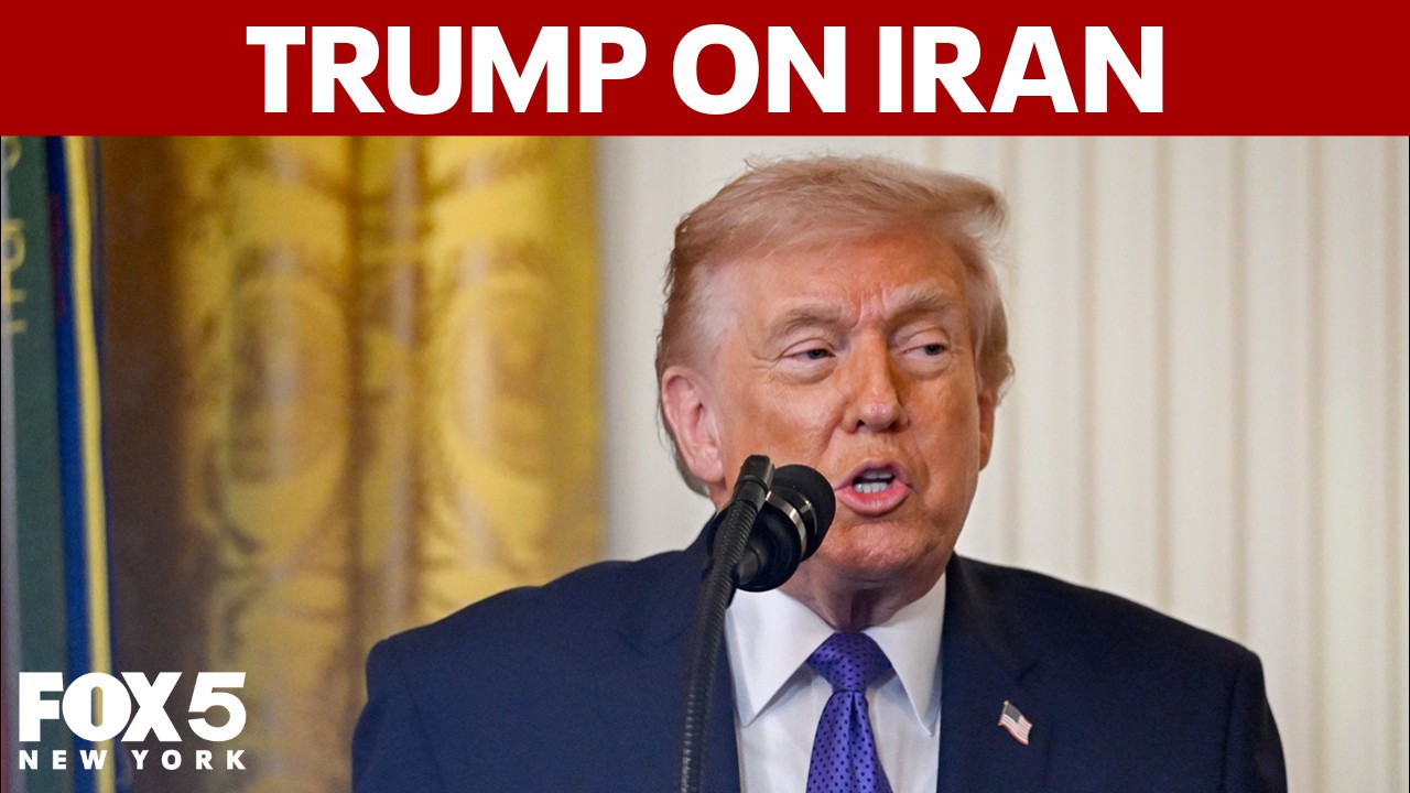 Video thumbnail for Trump addresses US attack on Iran: 'Gotta do it the right way'