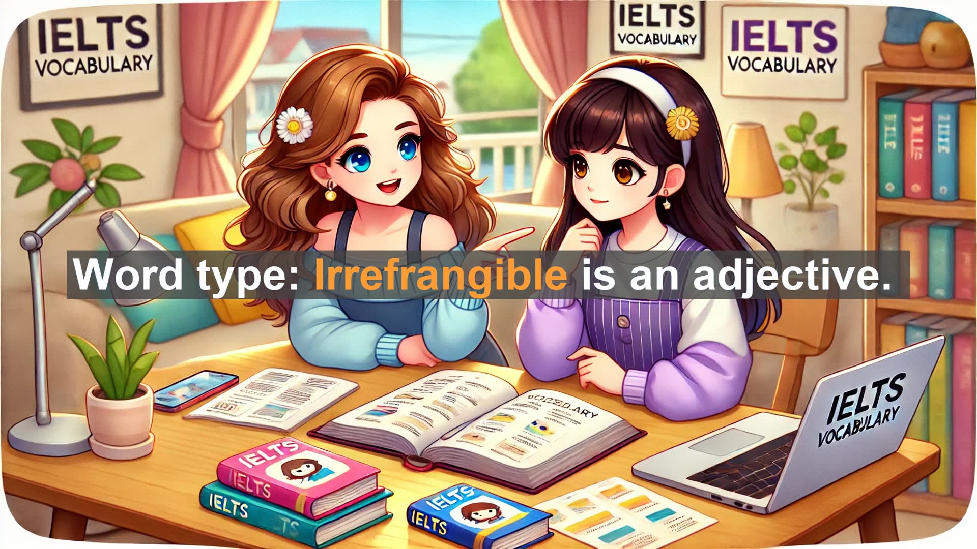 'Video thumbnail for 5000 Must Know IELTS 8.0 Vocabulary - Irrefrangible: Boost Your IELTS Score with This Powerful Word'