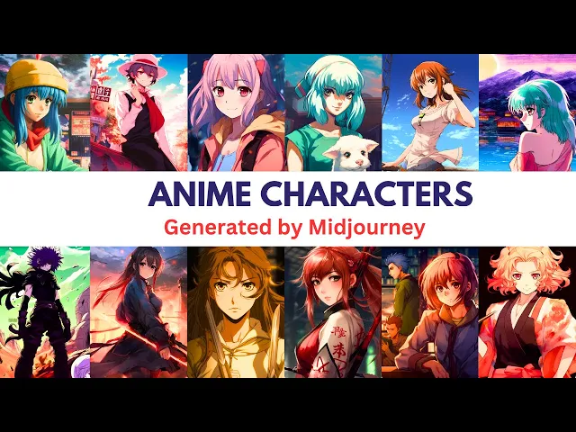 Video thumbnail for How to make anime art using Midjourney Niji Model - Midjourney anime styles #aiart #anime