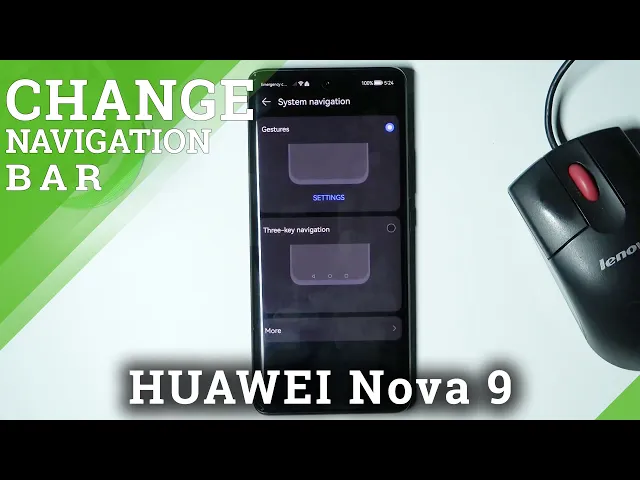 Video thumbnail for How to Change Navigation Bar in HUAWEI Nova 9 – Set Navigation Gestures