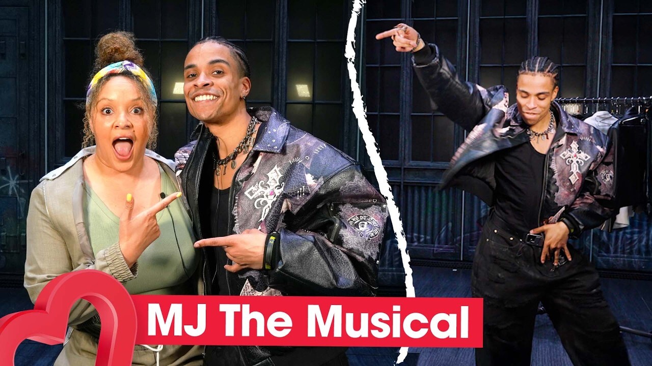 Video thumbnail for "Playing Michael Jackson comes with a lot of pressure" | MJ The Musical