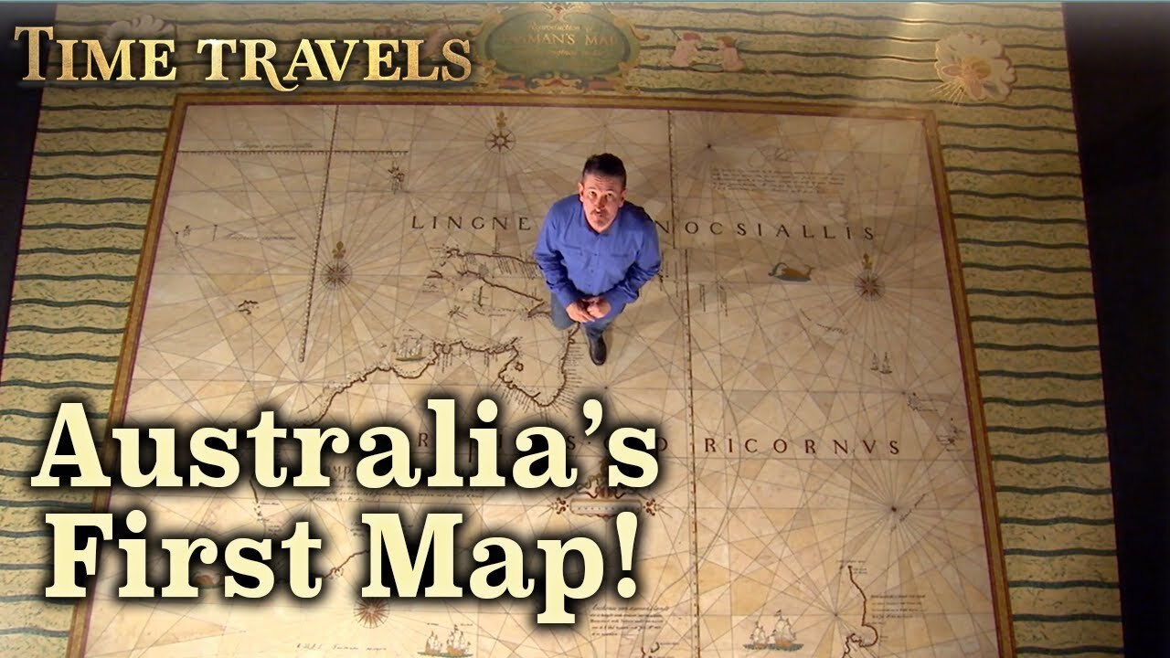 Video thumbnail for Uncovering Australia's Hidden History: How a Map Predating Captain Cook Was Found!  | Time Travels