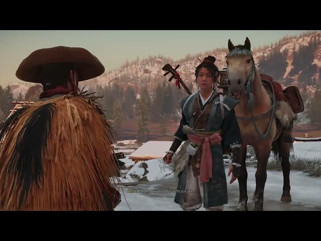 Video thumbnail for Ghost of Yotei - Blood On The Snow: Speak To Oyuki "Don't Get Excited" Cutscene | Spyglass Gameplay