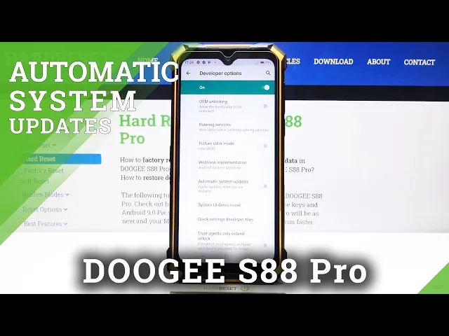 Video thumbnail for How to Activate Auto System Updates in DOOGEE S88 Pro – Software Actualizations