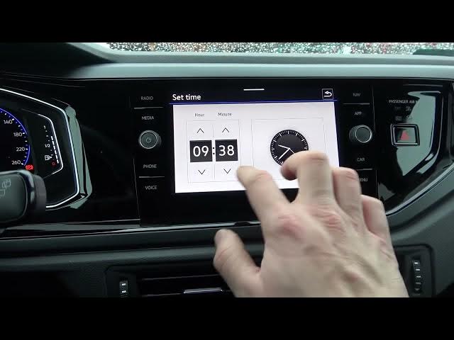 Video thumbnail for How to Manually Change Date and Time in Volkswagen Polo VI (2021 - ...) - Manage Time Settings