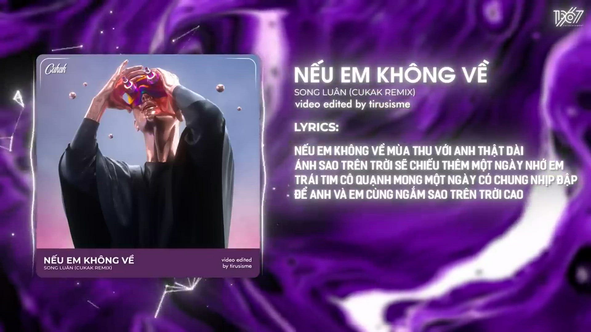 Video thumbnail for Neu-Em-Khong-Ve-Song-LuanCukak-Remix-Audio-Lyric-Video