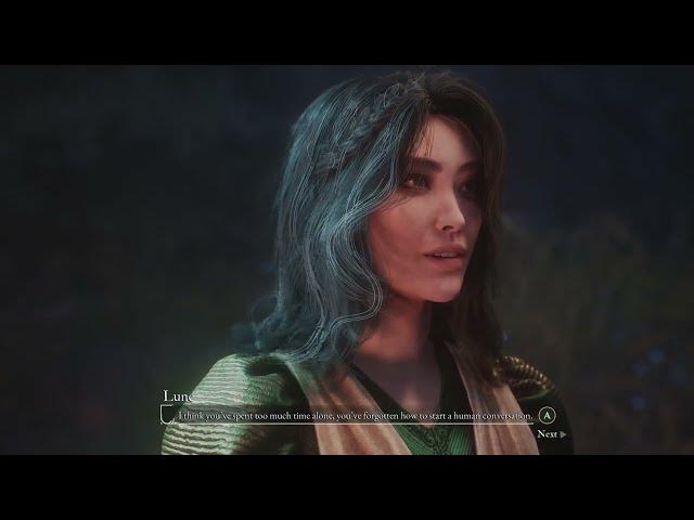 Video thumbnail for Clair Obscur: Expedition 33 - Act 3 Maelle: Spend Time with Lune "Do You Like Dogs?" Gameplay