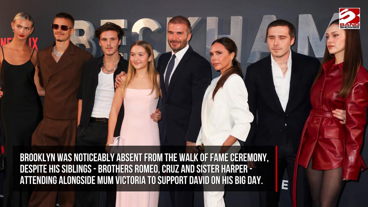 Video thumbnail for David Beckham refuses to answer questions about 'private matter' amid Brooklyn feud