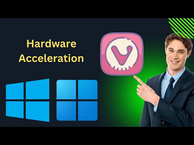 'Video thumbnail for How to Enable or Disable Hardware Acceleration in Vivaldi on Windows 11 or 10 | GearUpWindows'